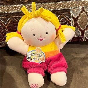 Noodle Do’s Ali Yellow and Pink Plush Doll